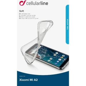Cellularline SOFTXIAOMIA2T Stražnji poklopac za mobilni telefon Pogodno za: Xiaomi A2 Prozirna slika