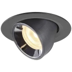 SLV NUMINOS GIMBLE XS 1005836 LED ugradna svjetiljka    toplo bijela crna