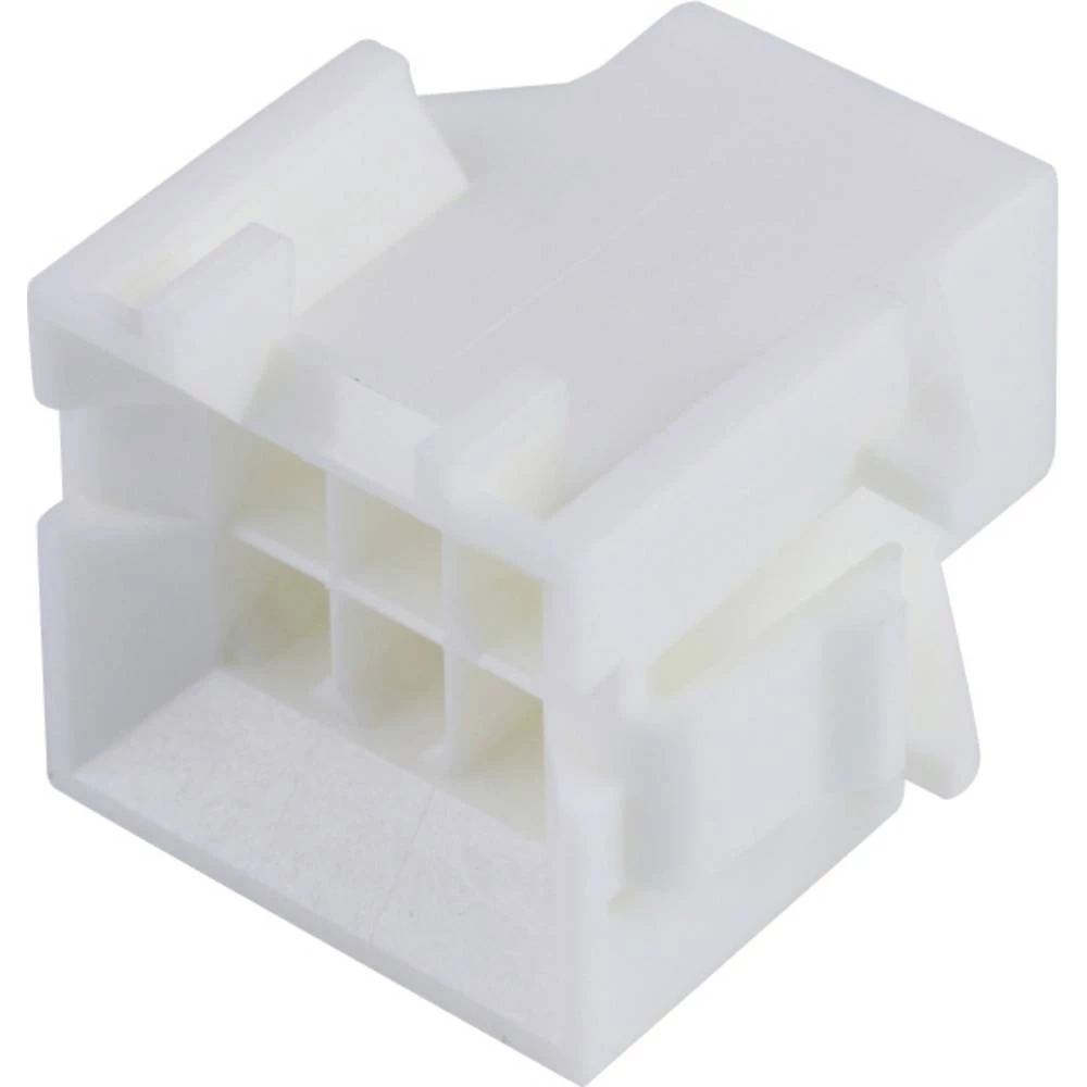 Molex 15060066 Mini-Fit BMI Plug Housing, 4.20mm Pitch Dual Row with Panel Mount Ears, PA Polyamide Nylon 6/6, UL 94V-0, slika