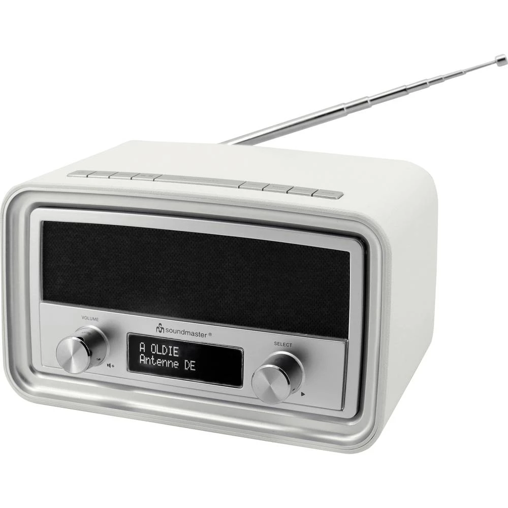 soundmaster UR190WE desktop radio DAB+ (1012), UKW (1014) DAB+, UKW bijela slika