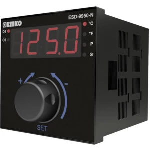 2-točkovni, P, PI, PD, PID Termostat Emko ESD-9950-N -200 Do 1700 °C (D x Š x V) 110 x 96 x 96 mm slika