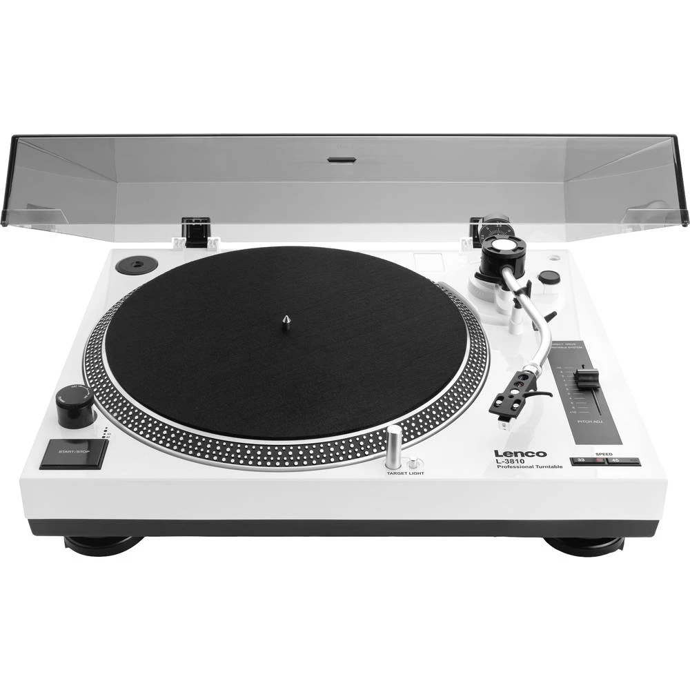 Lenco  USB gramofon izravni pogon bijela slika