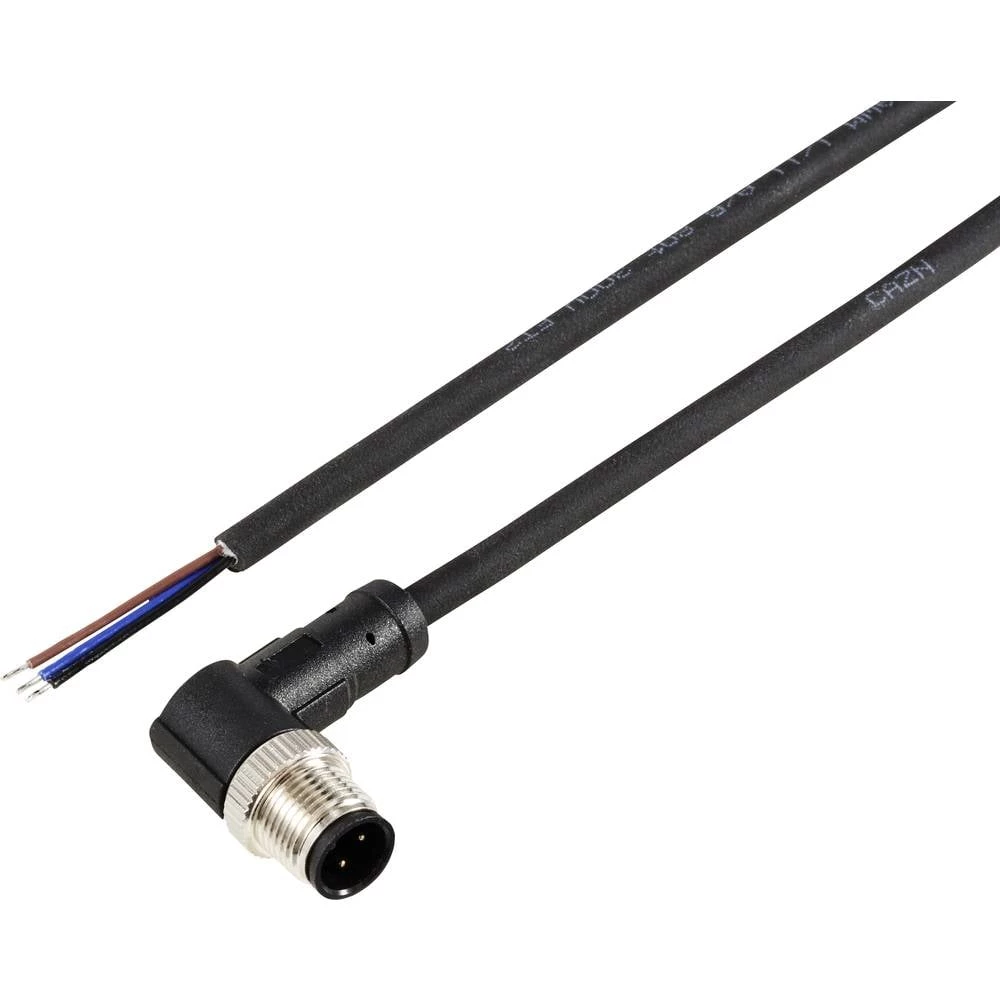 TRU COMPONENTS TC-12833096 priključni kabel za senzor/aktivator M12 kutni muški konektor 5 m Broj polova: 3 1 St. slika