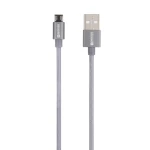 Skross USB kabel USB 2.0 USB-A utikač 1.20 m space siva okrugli, fleksibilan, oplaštenje od tekstila SKCA0010A-M120CN