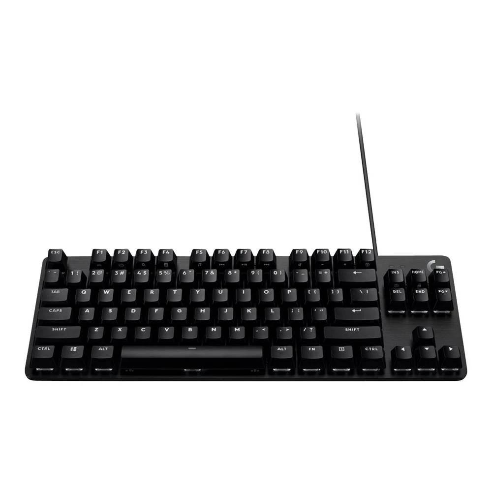 Logitech G413 TKL SE USB igraća tipkovnica njemačka, qwertz crna osvjetljen, zaštita od prskanja slika