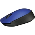 Logitech M171 Bežični miš Optički Plava boja, Crna slika