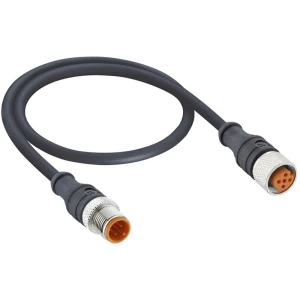 Priključni kabel za senzor/aktivator M12 Ravni muški konektor 1.50 m Broj polova: 4 Lutronic 1089 1210 1200 04 002 1,5m 1 ST slika
