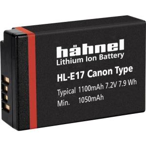Hähnel HL-E17 kamera-akumulator Zamjenjuje originalnu akU. bateriju LP-E17 7.2 V 1100 mAh slika