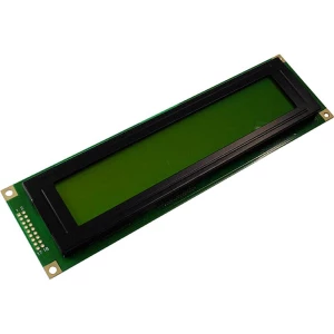 Display Elektronik LCD zaslon žuto-zelena (Š x V x d) 190 x 54 x 11.2 mm slika