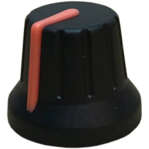 Okretni gumb S pokazivačem Crna, Narančasta (Ø x V) 18.8 mm x 15.24 mm PSP 49009-OR 1 ST slika