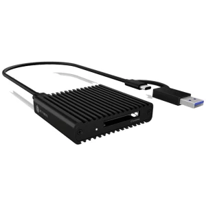ICY BOX IB-CR404-C31 vanjski čitač memorijskih kartica USB-C™, USB 3.2 gen. 2 (USB 3.1) crna slika