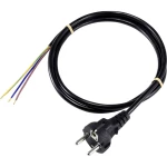 Basetech XR-1638073 struja priključni kabel crna 1.50 m