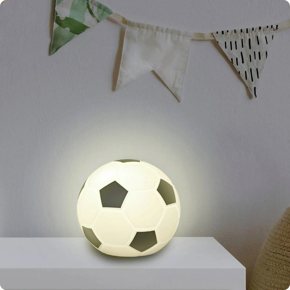 Ansmann LED-Silikonlicht Fußball wiederaufladbar 1800-0099 LED osvijetljena kugla, LED noćna svjetiljka LED slika