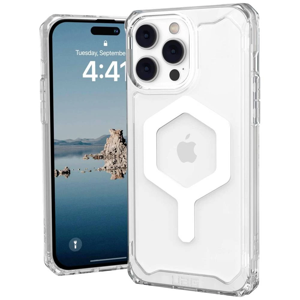 Urban Armor Gear Plyo MagSafe Pogodno za model mobilnog telefona: iPhone 14 Pro Max, prozirna Urban Armor Gear Plyo MagSafe case Apple iPhone 14 Pro Max prozirna slika