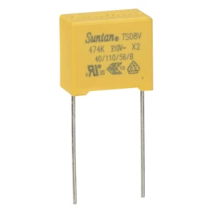 Suntan TS08V0A9474KBB0E0R 1 St. folijski kondenzator 0.47 µF 310 V 10 % 15 mm (D x Š) 16 mm x 18 mm slika