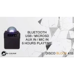 N-Gear Disco Block 410 Portable Bluetooth Disco / Karaoke Speaker uređaj za karaoke
