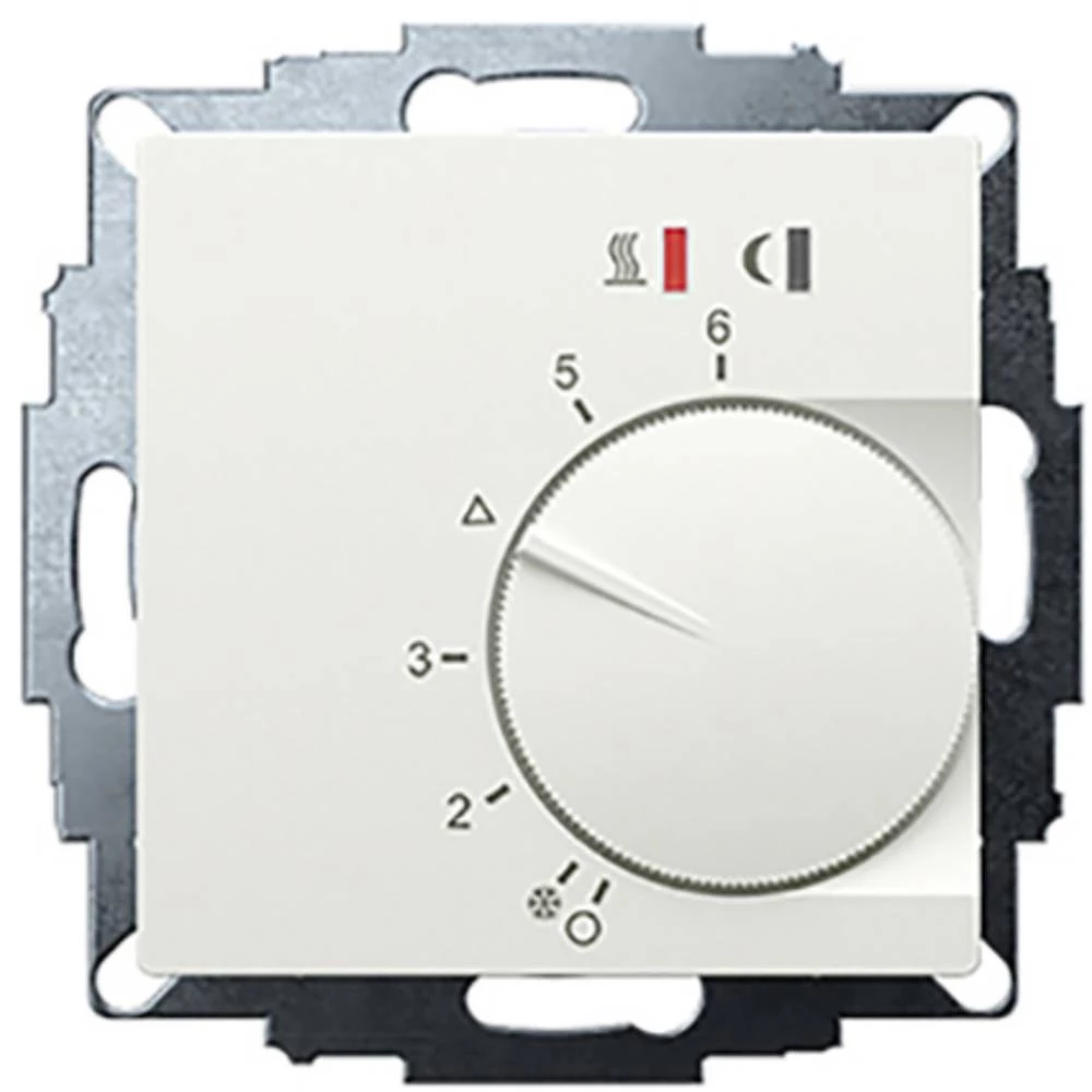 Eberle 547816154102 UTE 2800-F-RAL9010-M-55 sobni termostat podžbukna kom. slika