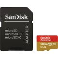 microSDXC-kartica 128 GB SanDisk Extreme® Action Cam Class 10, UHS-I, Class 3 UHS-I , v30 Video Speed Class A2 standard , Uk slika
