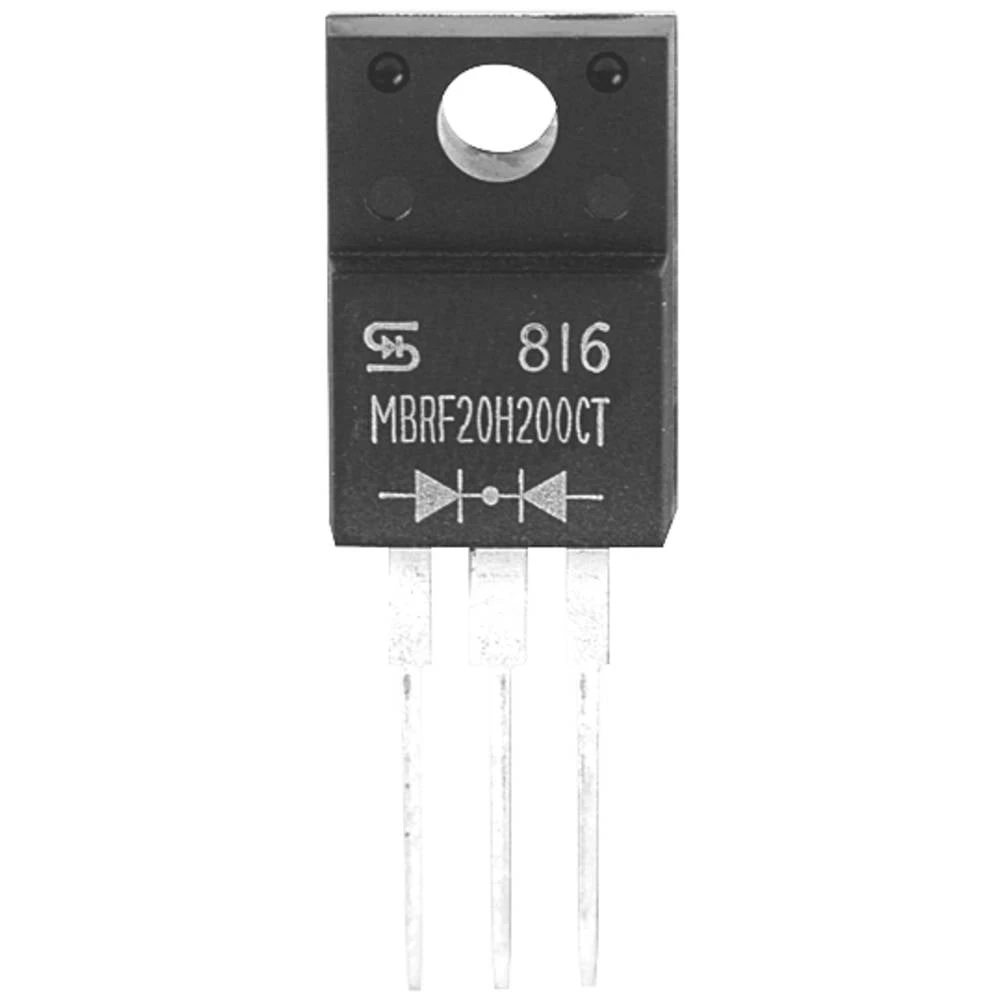 Taiwan Semiconductor Schottkyjeva dioda TSF30H200C   Array - dvostruka Tube slika