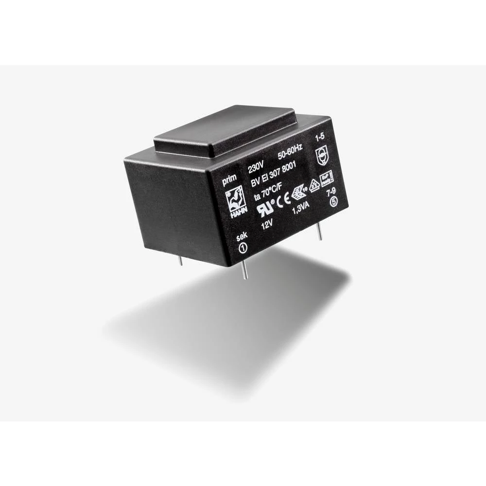 Hahn BV EI 304 8013 transformator za tiskanu pločicu 1 x 230 V 1 x 6 V/AC 2.1 VA 350 mA slika