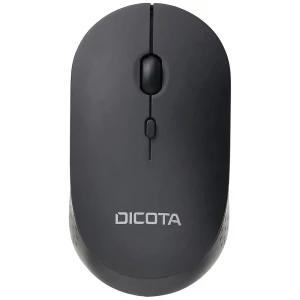 Dicota SILENT V2  miš bežično   optički crna 3 Tipke 800 dpi, 1200 dpi, 1600 dpi slika