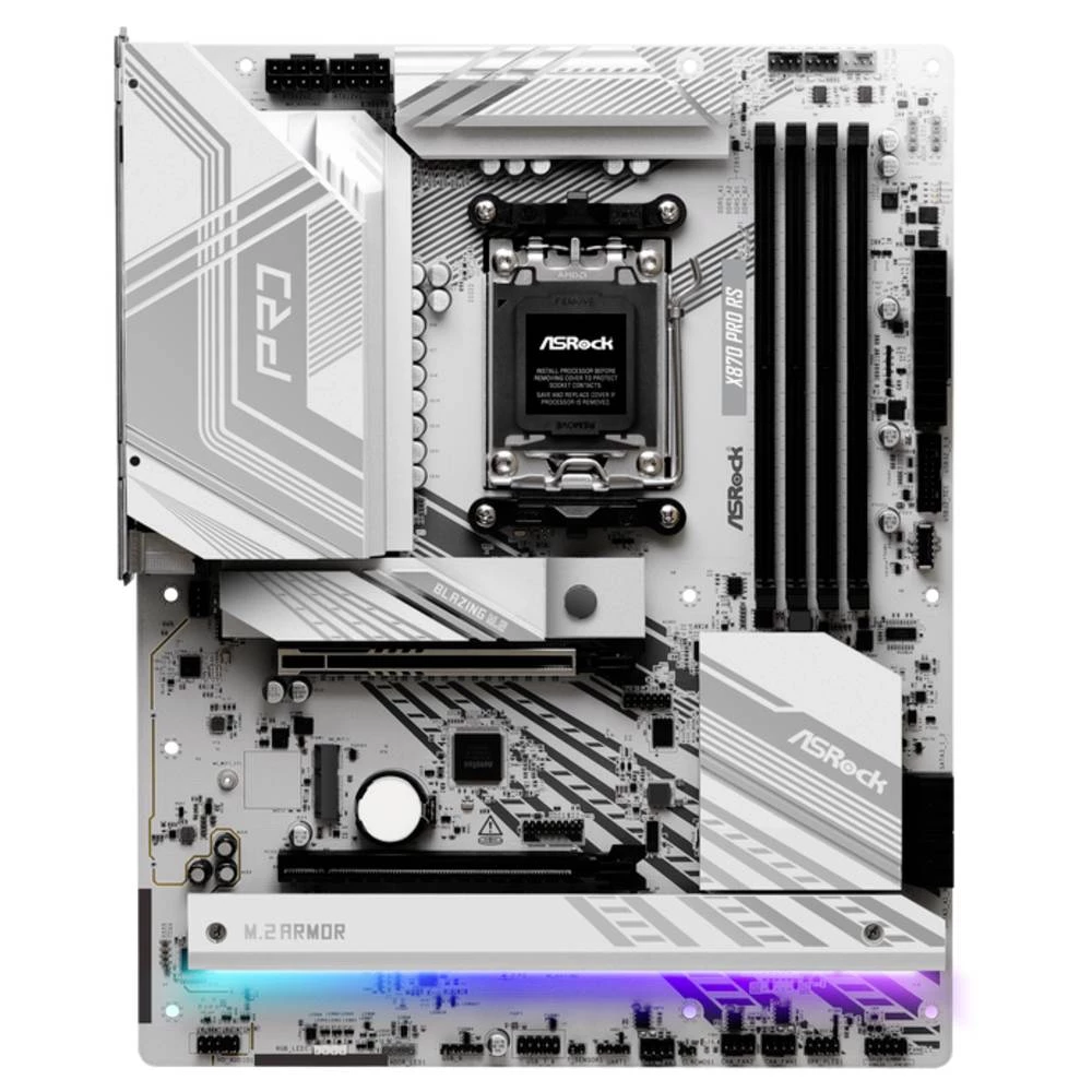 ASRock X870 Pro RS (AM5) matična ploča Baza #####AMD AM5 Faktor oblika (detalji) E-ATX Set čipova matične ploče AMD® X87 slika