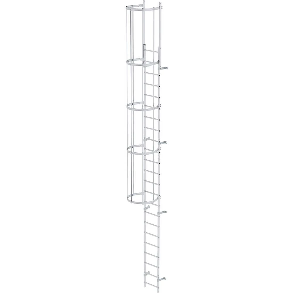 Günzburger Steigtechnik 510110 aluminij jednostupne ljestve montaža s alatom slika