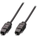 LINDY Toslink digitalni audio priključni kabel [1x muški konektor toslink (ODT) - 1x muški konektor toslink (ODT)] 2.00 m crna slika