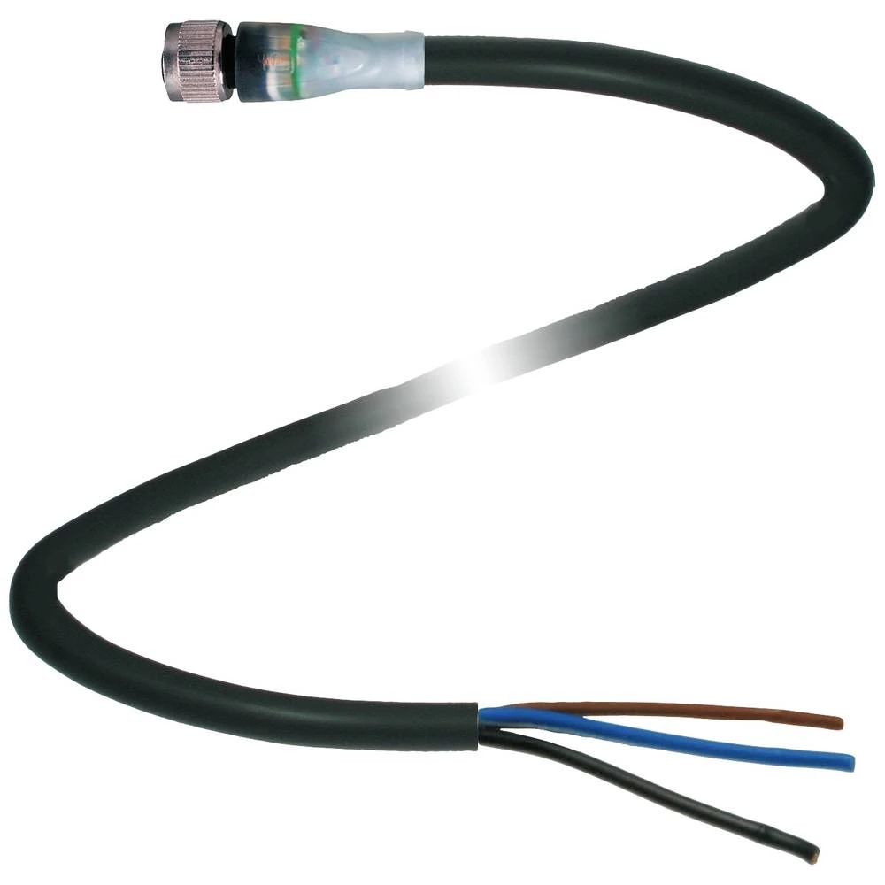 Pepperl+Fuchs 217491 utični konektor za senzor/aktivator, konfekcionirani 10 m Broj polova: 3 1 St. slika