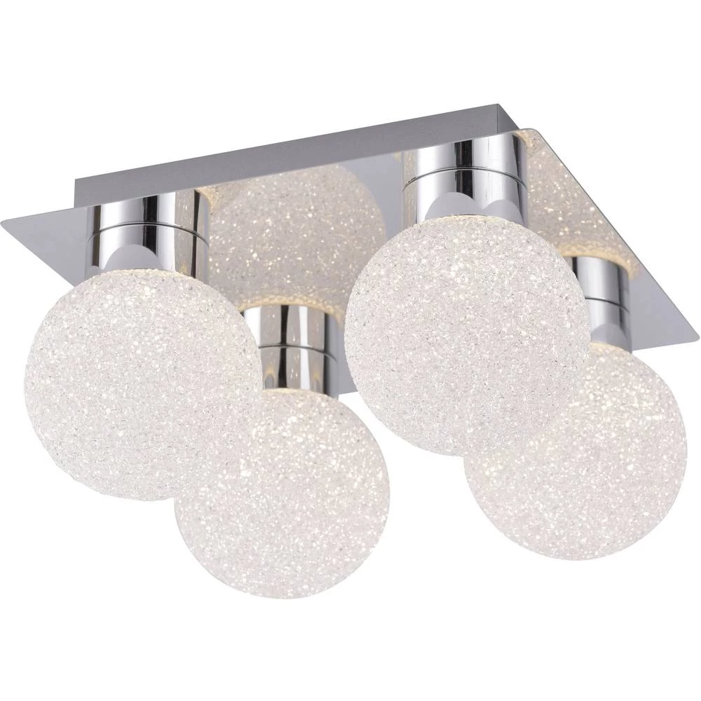 LED stropna svjetiljka LED LeuchtenDirekt MIKO 14550-17 Krom boja slika