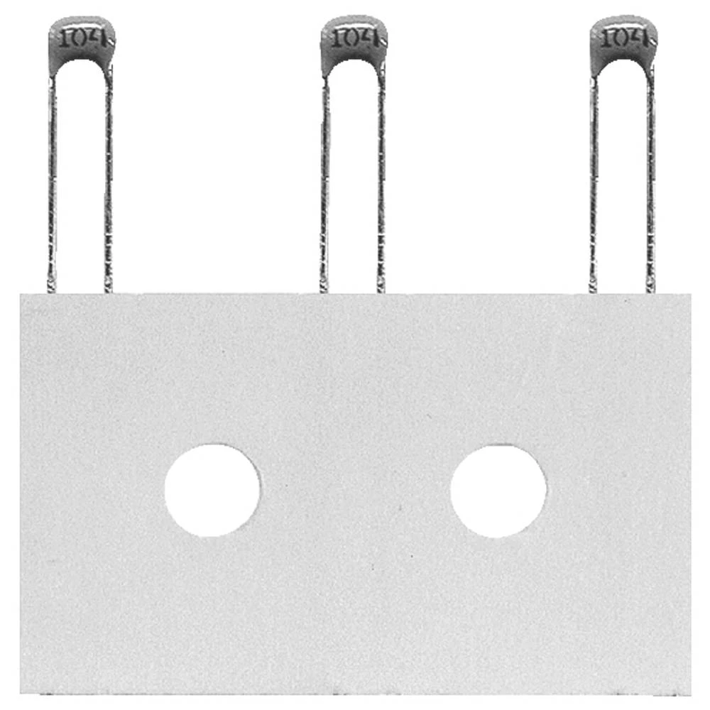 Kemet keramični kondenzator radijalno ožičen 63 V/DC 20 % (D x Š x V) 5.1 x 3.2 x 6.6 mm 1 kom. slika