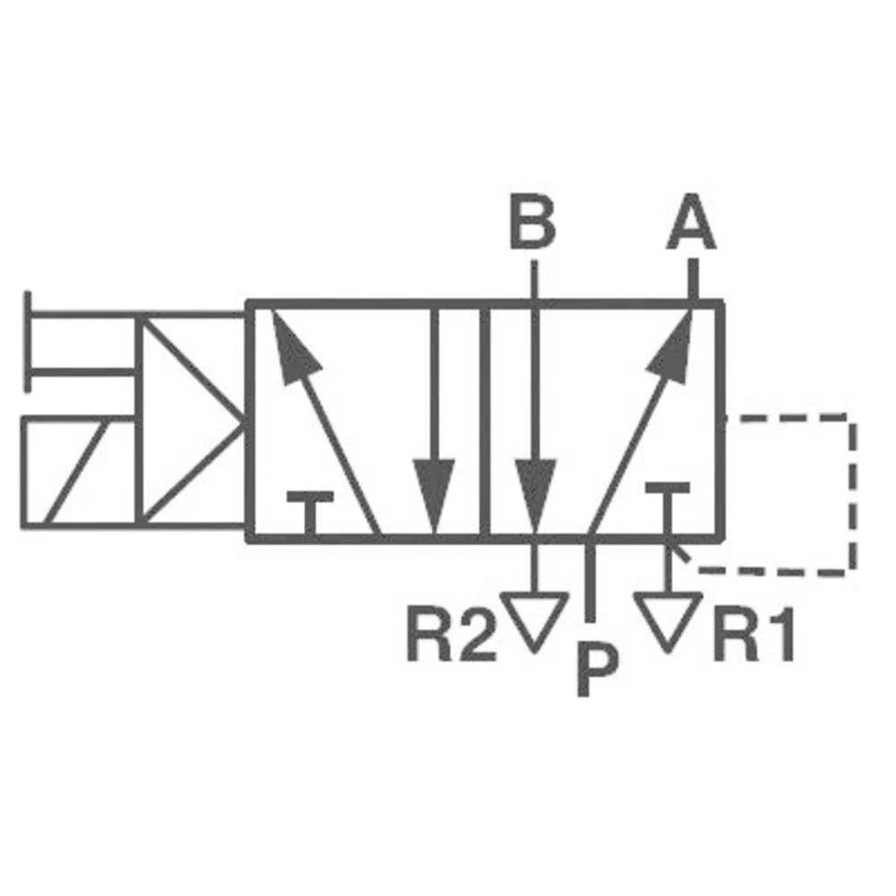 IMI NORGREN mehaničko djelovanje pneumatski ventila V50A513A-A213A 24 V/DC Materijal kućišta aluminij Brtveni material N slika