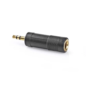 NEDIS GOLD Audio Adapter | 3.5mm M – 6.35mm Ž | Pozlaćeni konektor | ABS slika