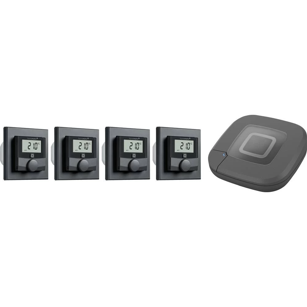 Homematic IP početni komplet pametnog podnog grijanja HmIP-HAP2-A+HmIP-BWTH-A slika