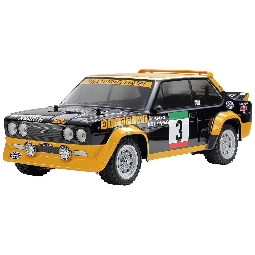 Tamiya Fiat 131 Abarth OF 1:10 RC model automobila električni Rally pogon na sva četiri kotača (4wd) komplet za sasta slika
