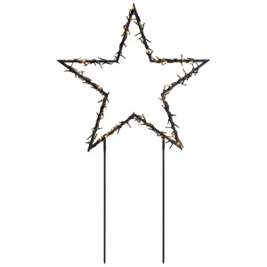 Konstsmide 4463-800 božićna zvijezda zvijezda zlatna LED jantarna boja Energetska učinkovitost 2021: G (A - G) slika