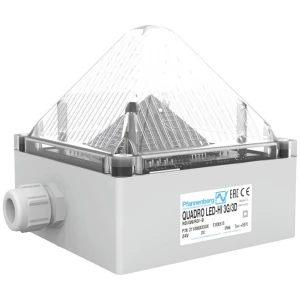 Pfannenberg bljeskalica QUADRO LED-HI 3G/3D 21108631009 bistra bijela 24 V/DC slika
