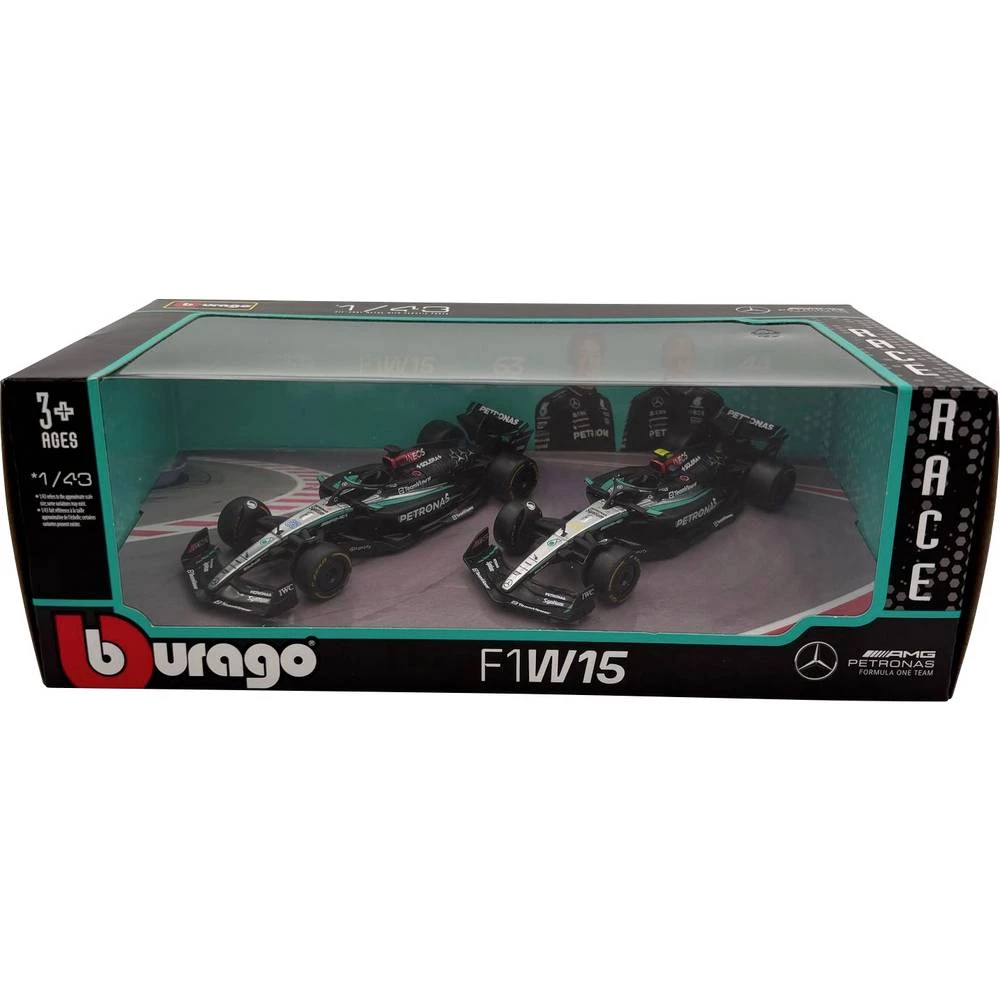 Bburago F1 Mercedes AMG W15E ´24 2er-Set 1:43 model automobila slika