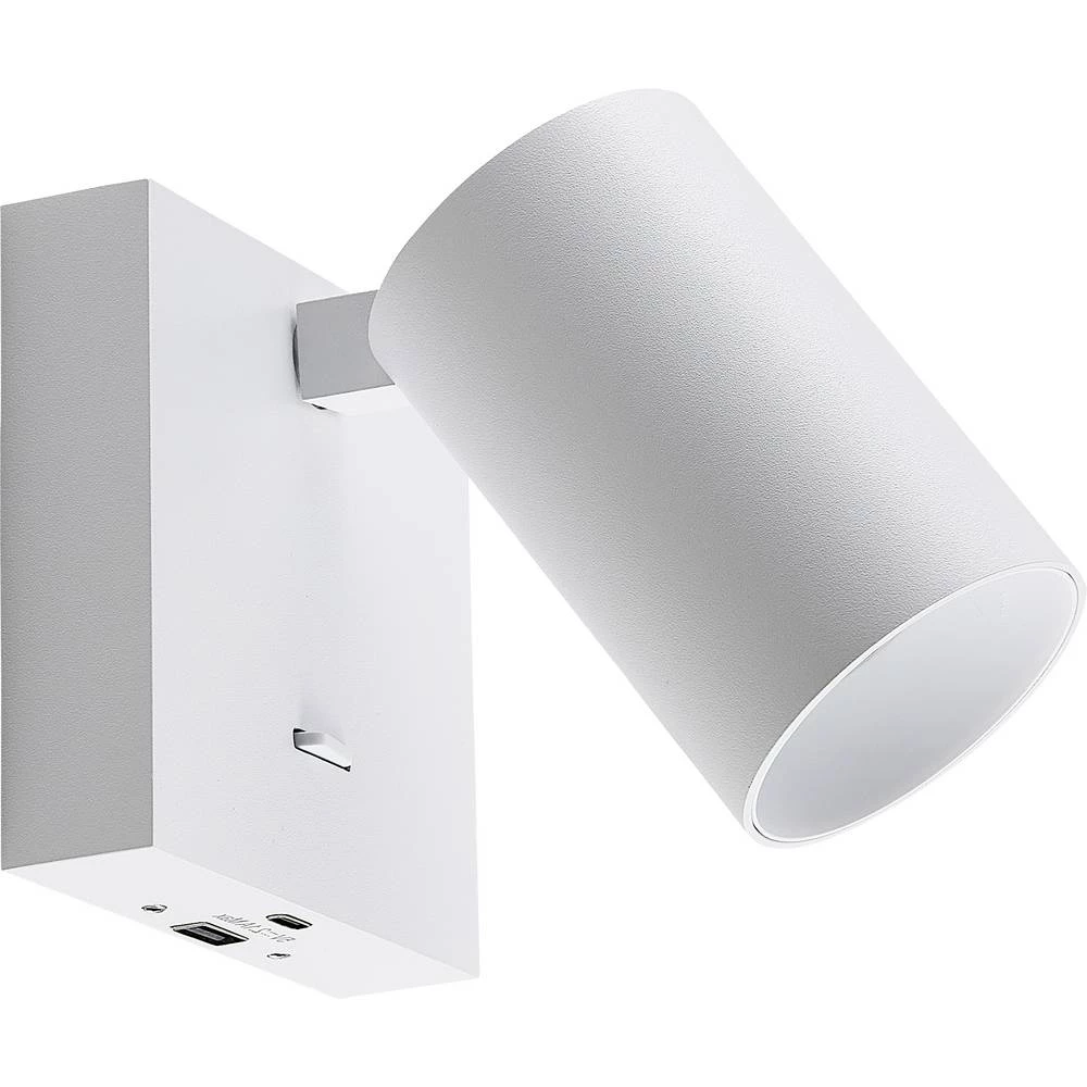 Deko Light Can Tilt eckig USB, 1x 7,5 W GU10, Weiß 341339 nadgradna zidna svjetiljka GU10 7.5 W bijela slika