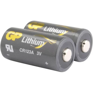 GP Batteries CR123A fotobaterije cr-123a litijev 1400 mAh 3 V 2 St. slika