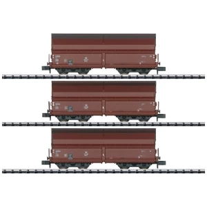 MiniTrix 18270 N Komplet od 3 samoistovarna vagona za prijevoz koksa 2. dio DB-a slika
