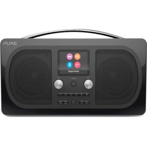 DAB+ (1012) Stolni radio Pure Evoke H6 Prestige AUX, Bluetooth, UKW Mogućnost punjenja Crna slika