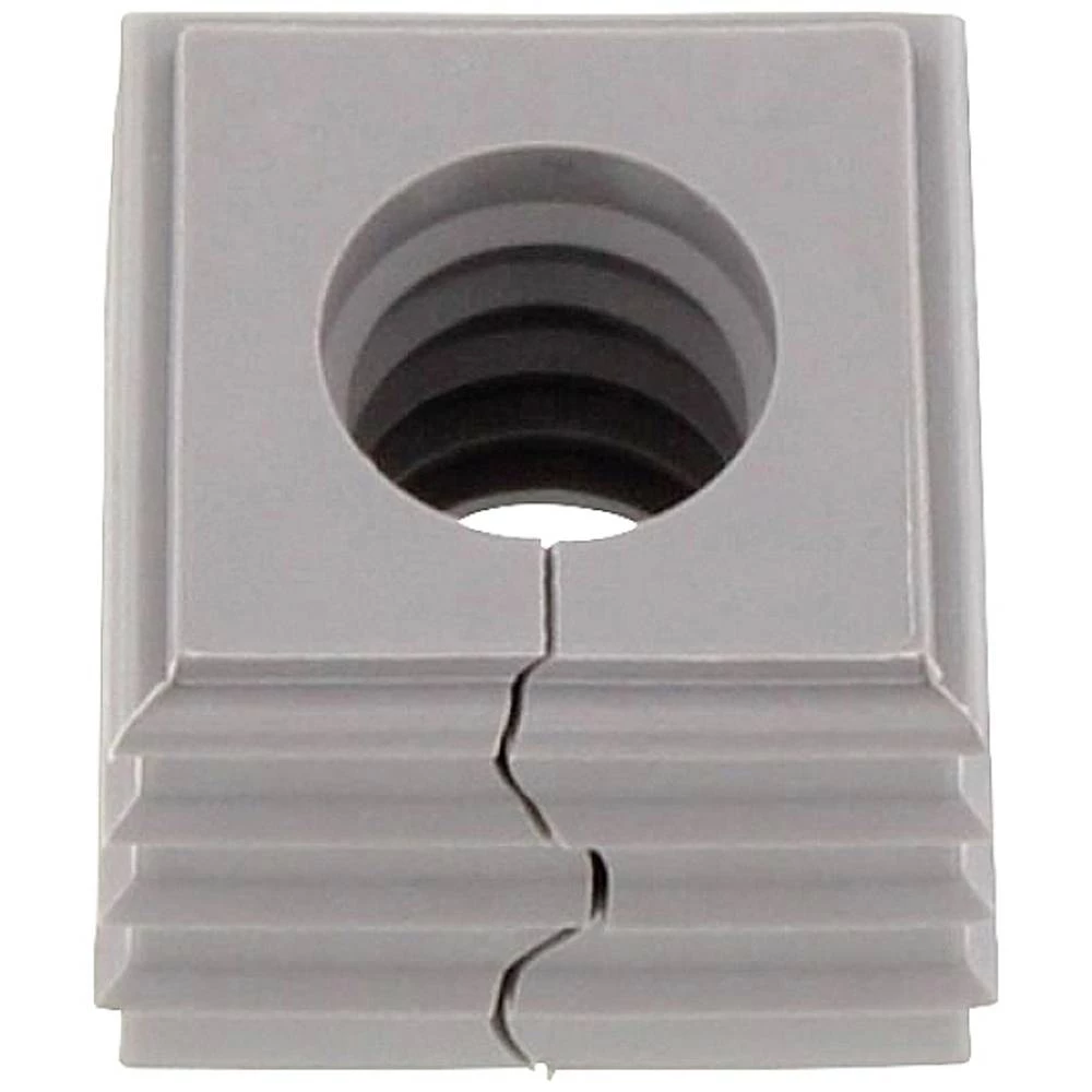 CONTA-CLIP KDS-DE 10-11 GR element za brtvljenje     termoplastični elastomer siva 10 St. slika