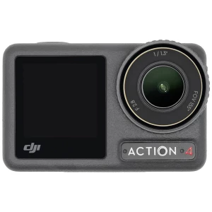 DJI Osmo Action 4 Standard Combo akcijska kamera 4K, Ultra HD, WLAN, dvostruki zaslon, vodootporan, zaslon osjetljiv na slika