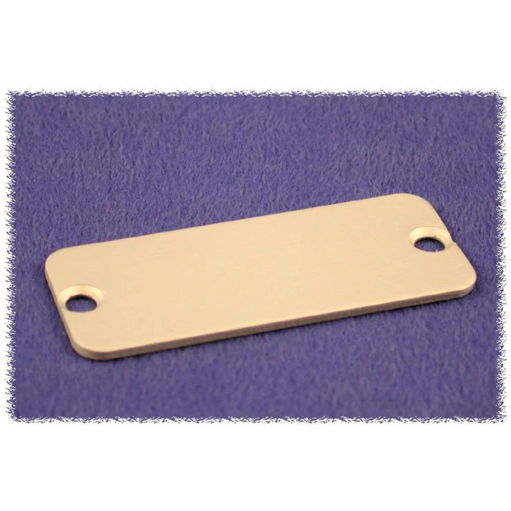 Hammond Electronics 1455QAL-10 1455QAL-10 (D x Š x V) 1.5 x 120.5 x 51.5 mm aluminij prirodna 10 kom. slika