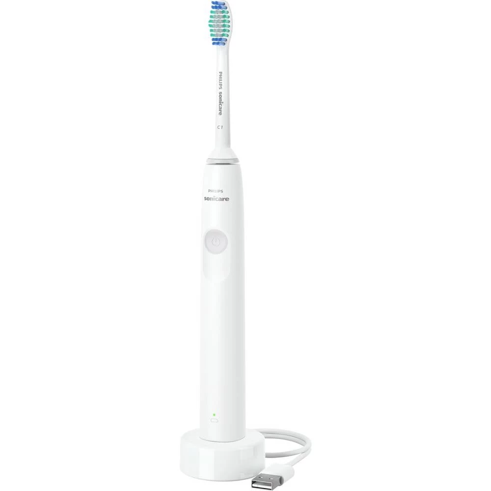 Philips Sonicare 1100 Series HX3641/02 električna četkica za zube zvučna četkica za zube bijela, siva slika