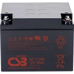 CSB Battery GP 12260 Standby USV GP12260B1 olovni akumulator 12 V 26 Ah olovno-koprenasti (Š x V x D) 166 x 125 x 175 mm