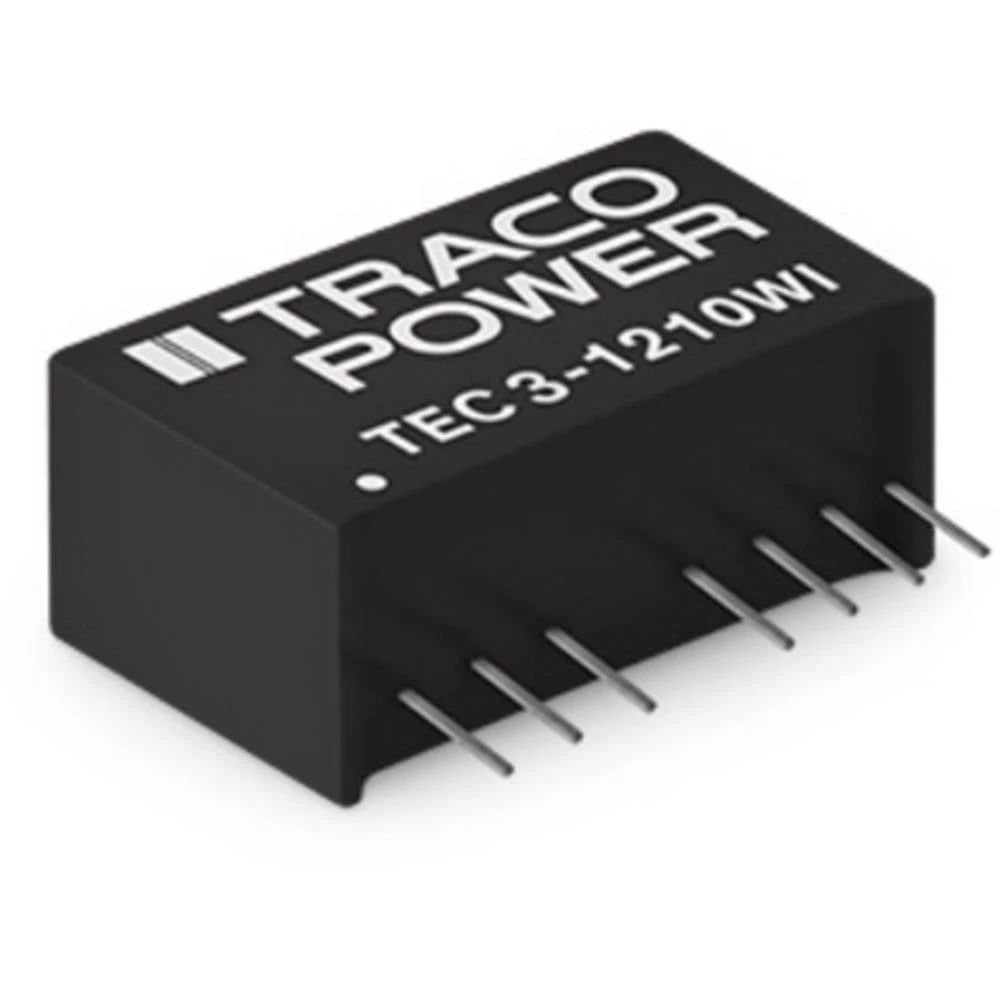 TracoPower TEC 3-2412WI DC/DC pretvarač za tiskano vezje 24 V/DC 250 mA 3 W Broj izlaza: 1 x Content 1 kom. slika