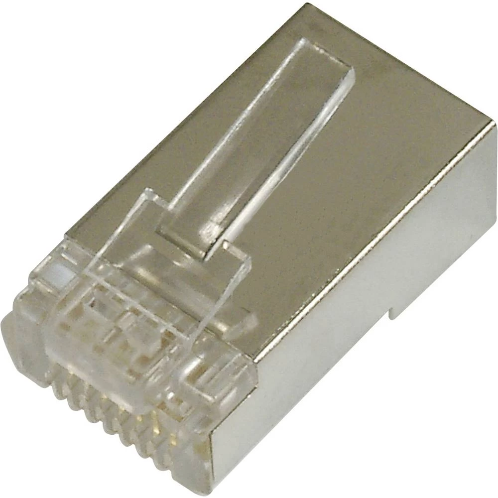 Digitus DN-MO-8-8-SRS DIGITUS modularni konektori za okrugle kabele, oklopljeni, 100 kom. DN-MO-8-8-SRS RJ45 utikač Broj slika
