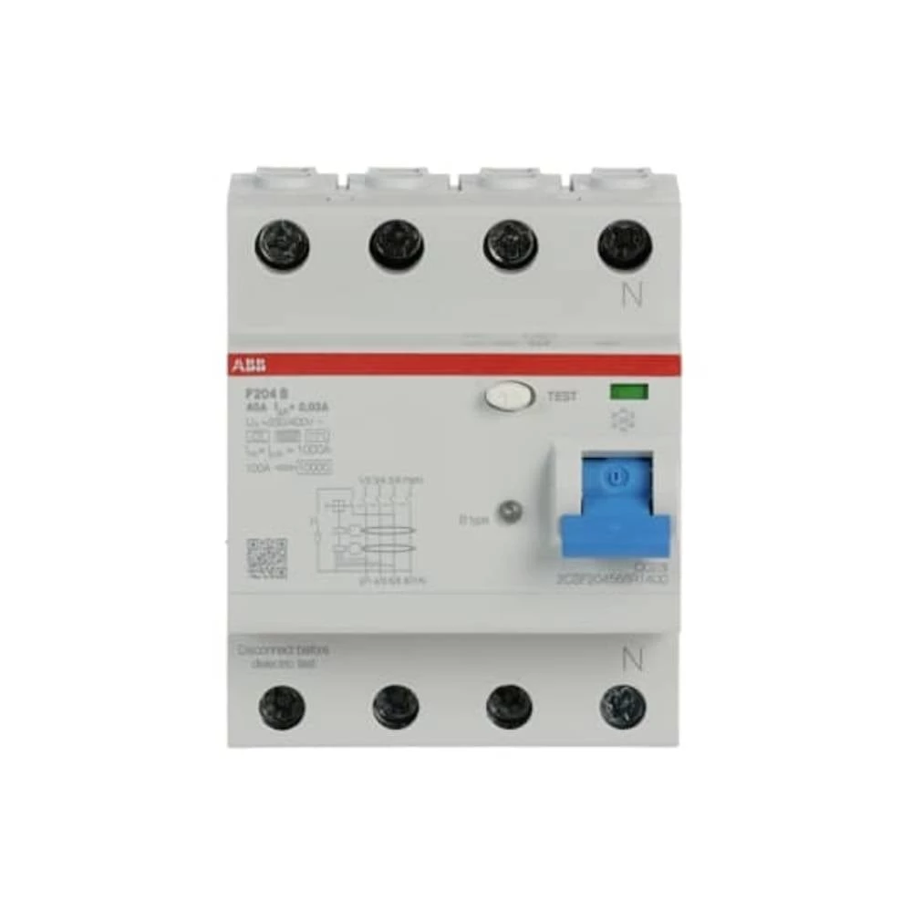 ABB 2CSF204568R1400 F204B-40/0,03 FID zaštitna sklopka 40 A 400 V slika